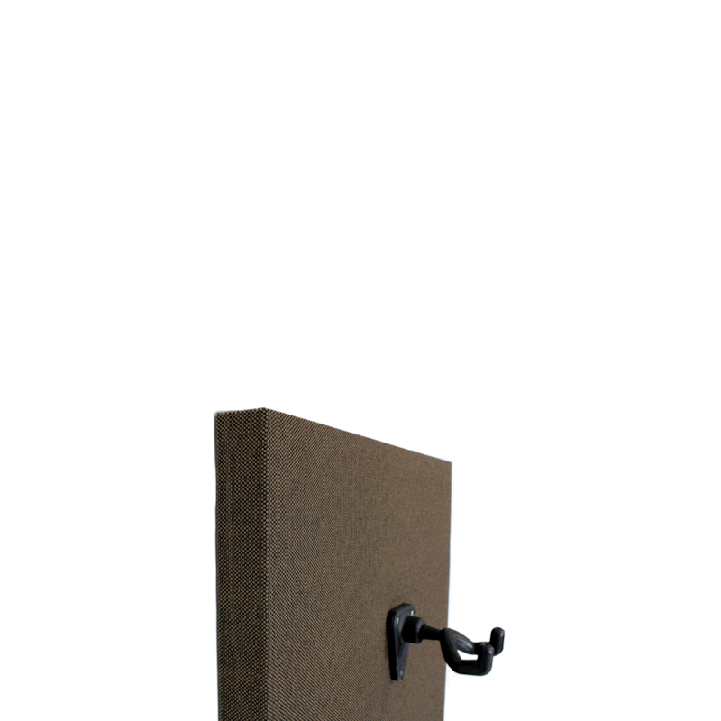 Miniatura 10 de Painel Acústico Absorvedor Fibracustica com Suporte para Instrumento 1200 x 600 x 50 mm