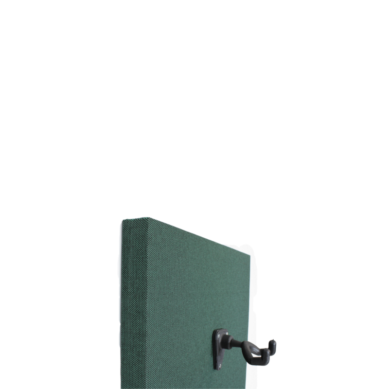 Miniatura 4 de Painel Acústico Absorvedor Fibracustica com Suporte para Instrumento 1200 x 600 x 50 mm