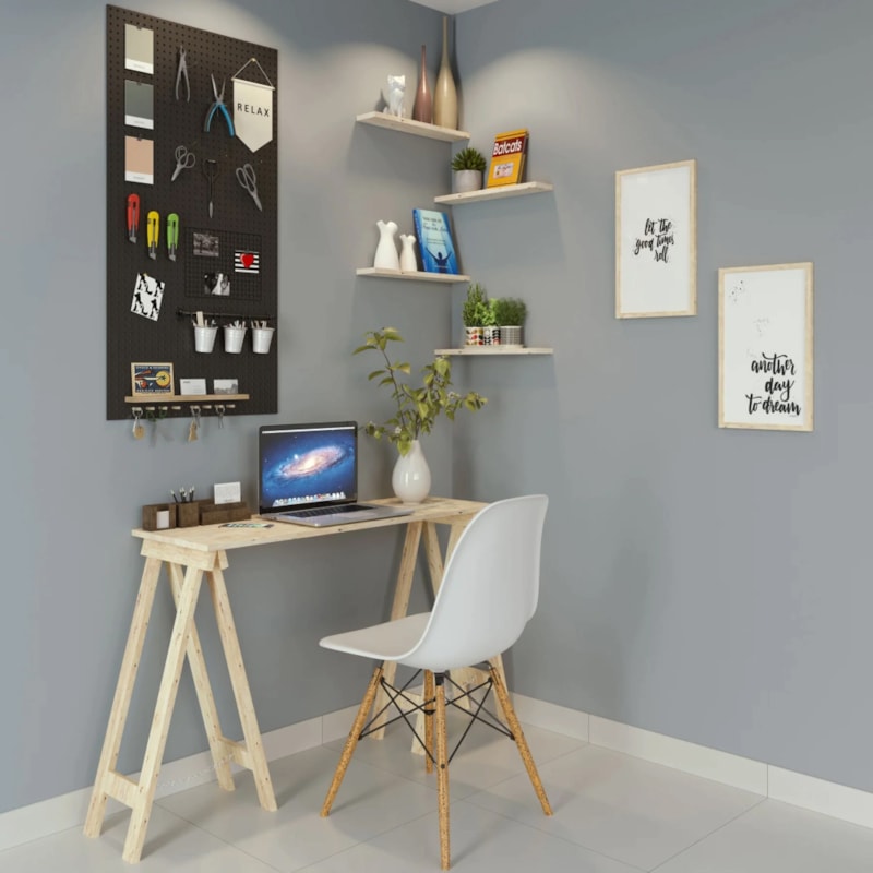 Miniatura 3 de Chapa Perfurada Pegboard Cor Preto 1220 x 610 mm